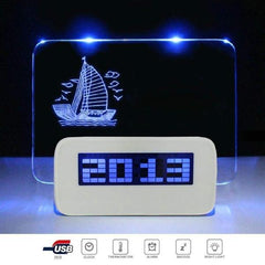 ScribbleClock™ Digital Alarm Clock