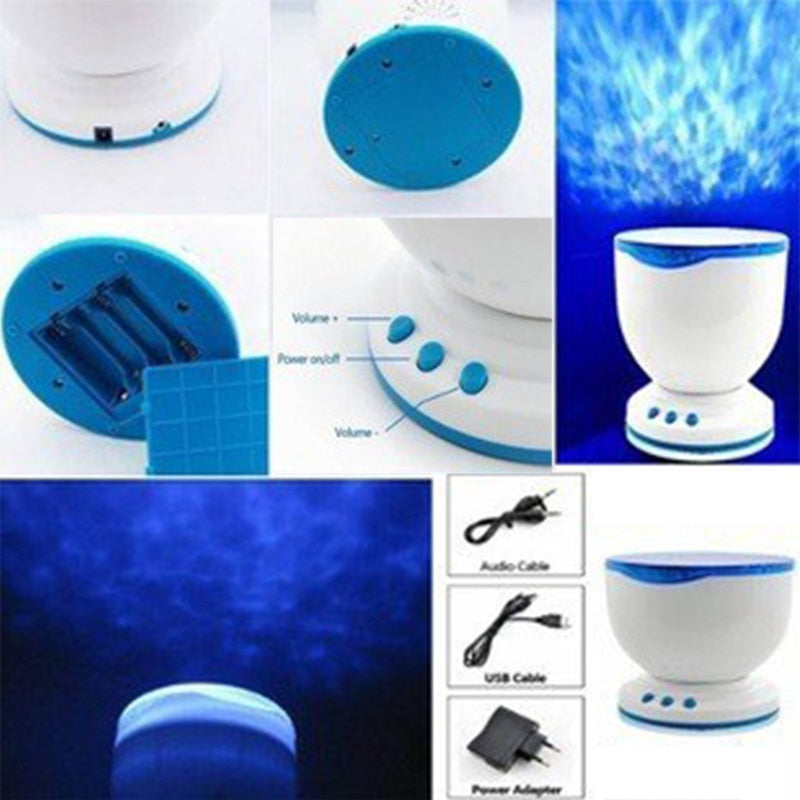 Wave Projector With Mini Speaker