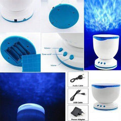 Wave Projector With Mini Speaker
