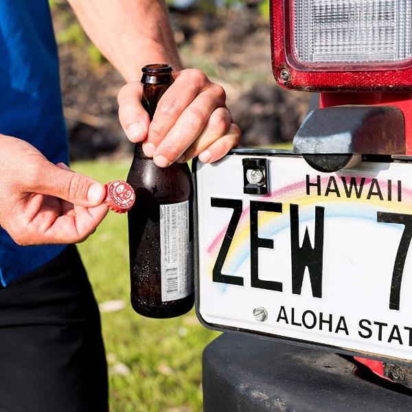 HopStop™ License Plate Bottle Opener