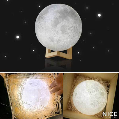 3D Lunar Lamp