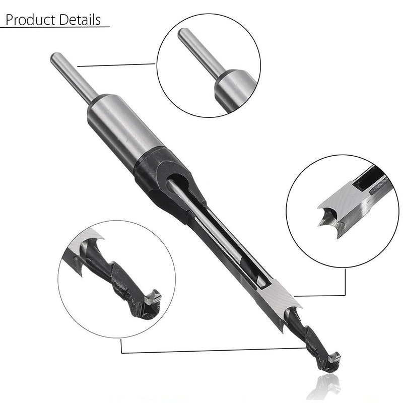 HandyTools™ Square Hole Mortiser Drill Bit