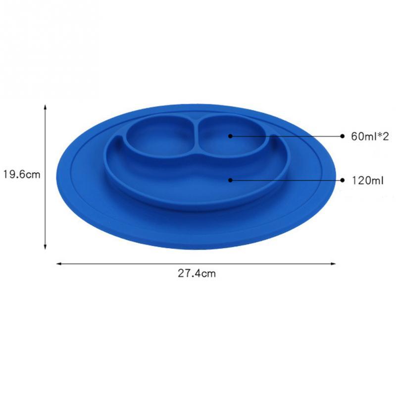 Smiley Silicone Kid Plate