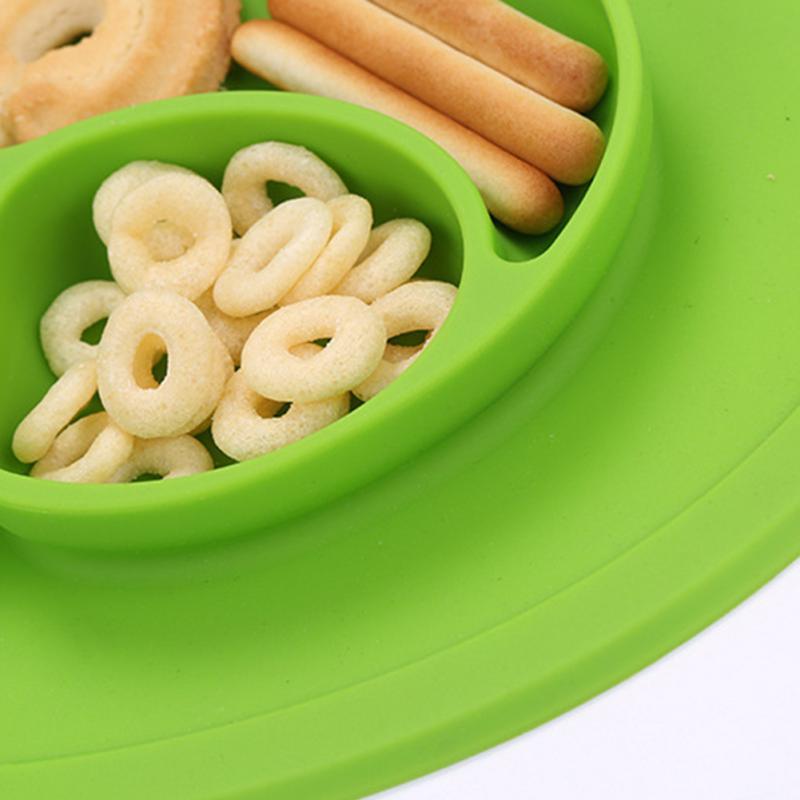 Smiley Silicone Kid Plate