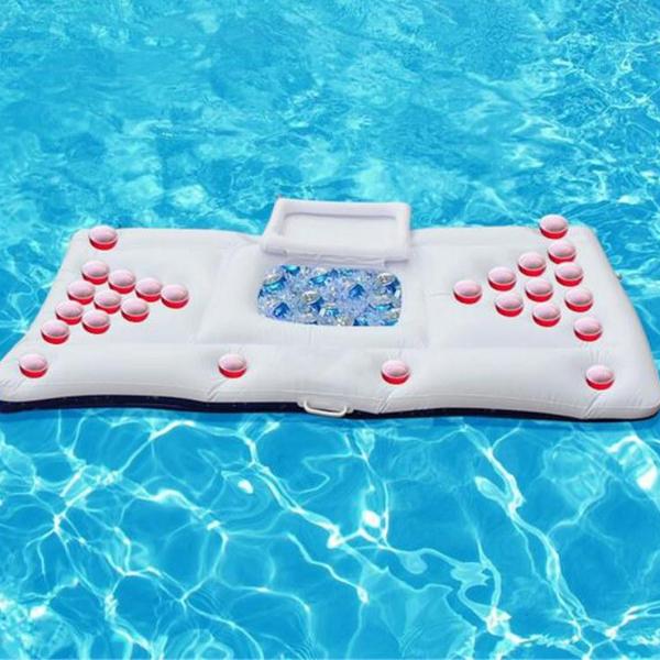 Inflatable Beer Pong Table Cooler