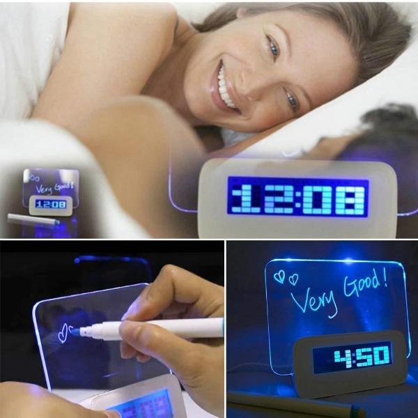 ScribbleClock™ Digital Alarm Clock