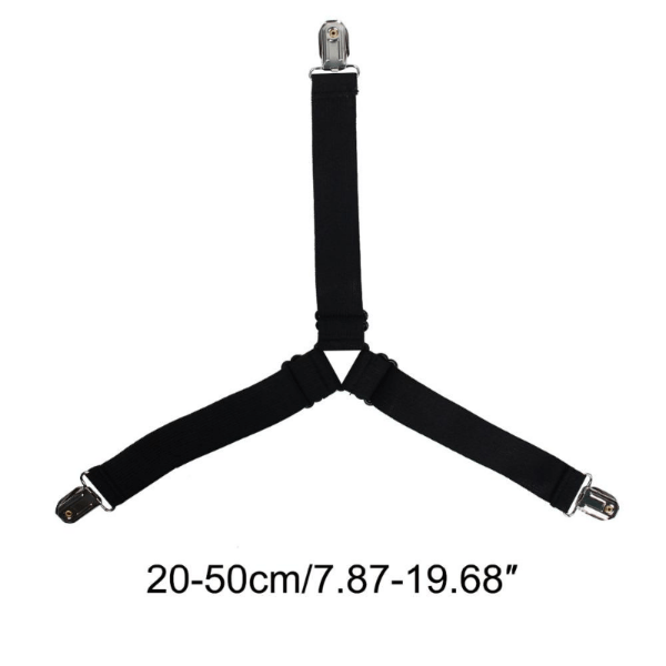 4-Piece Bedsheet Elastic Fastener