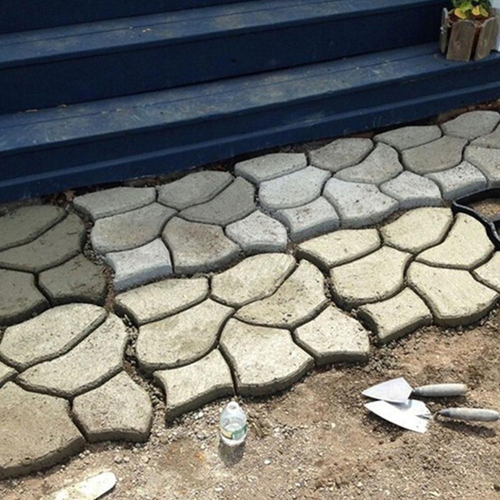 DIY Brick Path Molder