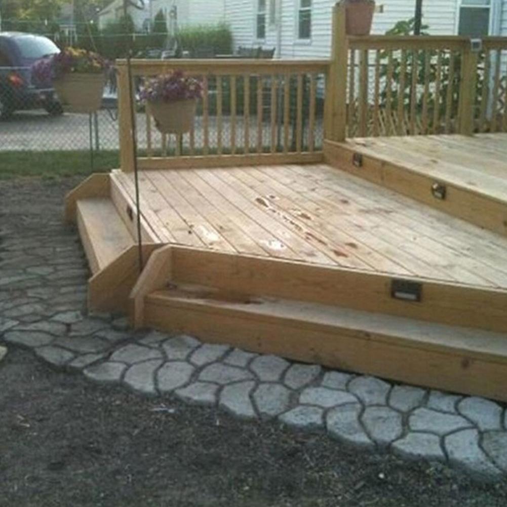 DIY Brick Path Molder