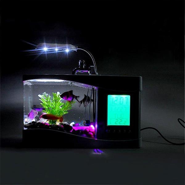 Aqua Lamp Desk Organizer