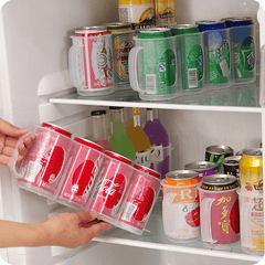 Space-Saving Fridge Can Storage