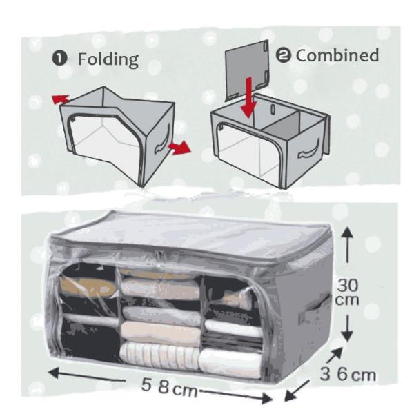 Foldable Clothes Organizer