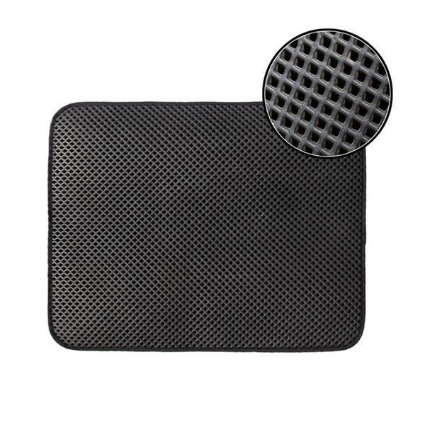 Double Layer Cat Litter Mat With Free Shovel