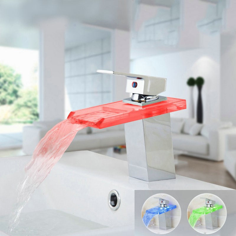 SleekNozzle™ Waterfall Mixer Faucet