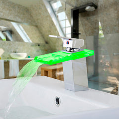 SleekNozzle™ Waterfall Mixer Faucet