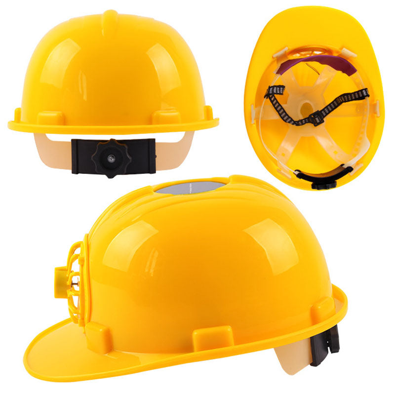ComfyWorker™ Solar Fan Helmet