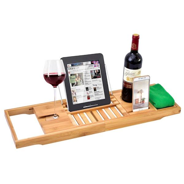 NatureBath™ Bamboo Bathtub Tray
