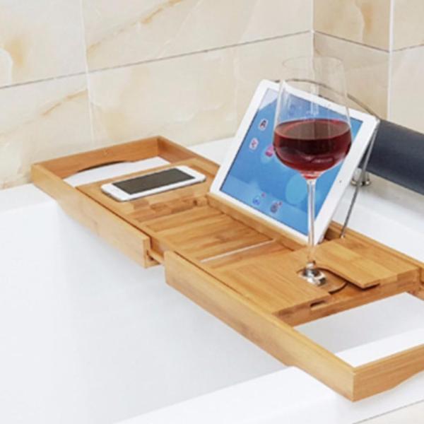 NatureBath™ Bamboo Bathtub Tray