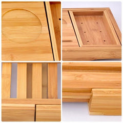 NatureBath™ Bamboo Bathtub Tray