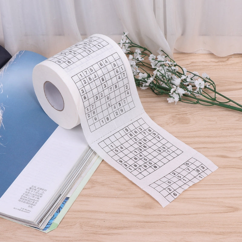 EcoPlay™ Sudoku Puzzle Toilet Roll
