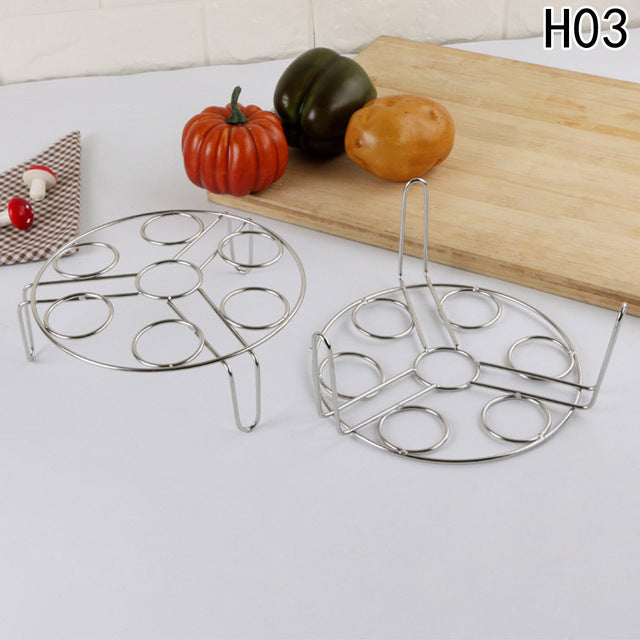 SmartKitchen™  Stainless Egg Steamer Rack