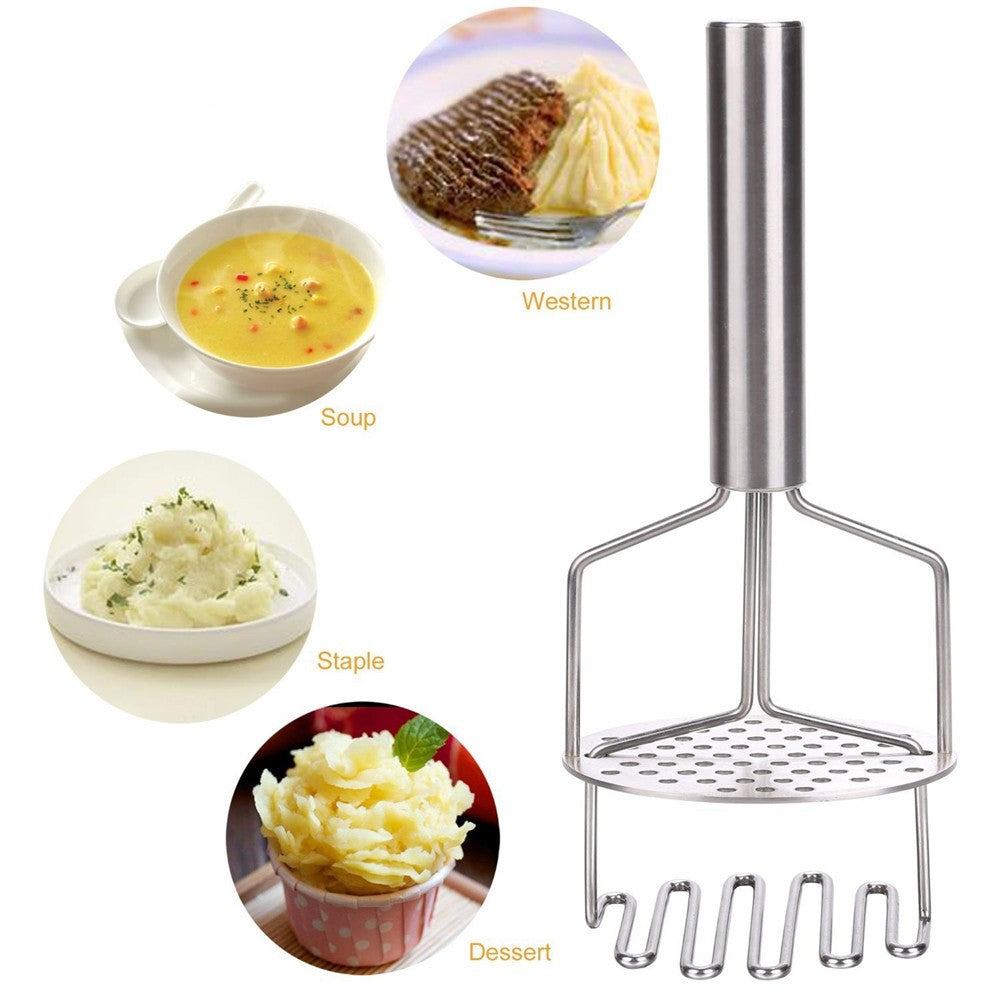 SmartKitchen™ Stainless Steel Masher