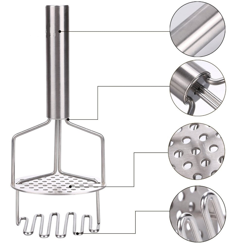 SmartKitchen™ Stainless Steel Masher