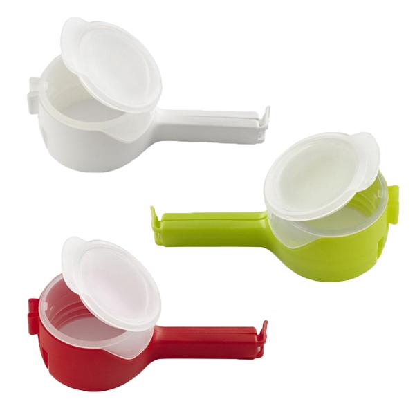 Food Sealing Clip With Discharge Nozzle