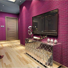 Waterproof Brick Wallpaper