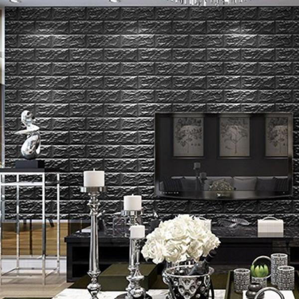 Waterproof Brick Wallpaper