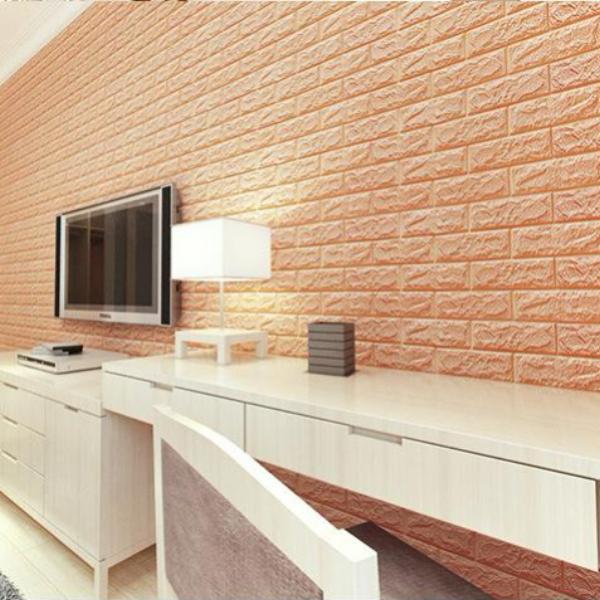 Waterproof Brick Wallpaper