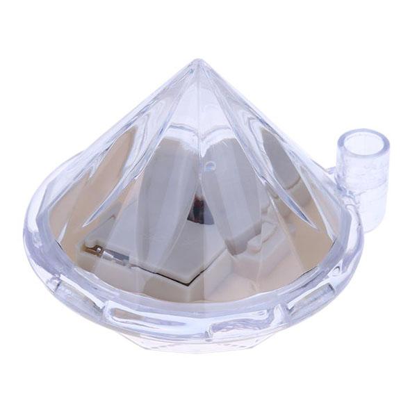 4 Pieces Diamond Solar Garden Lights