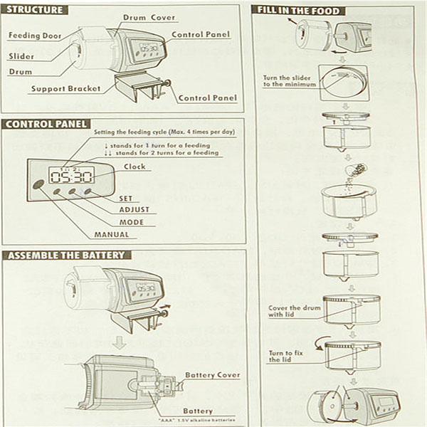 Digital Automatic Aquarium Fish Feeder