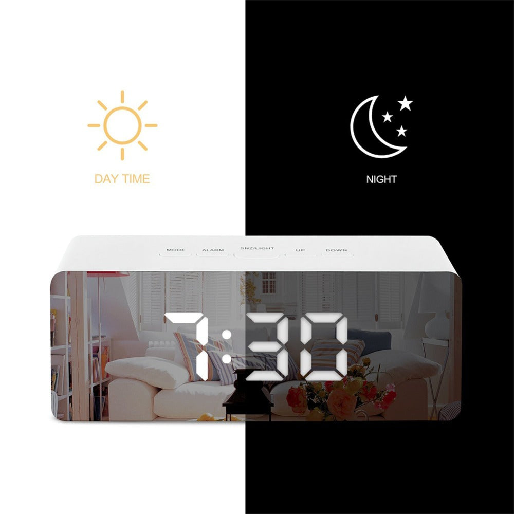 Mirror Alarm Clock