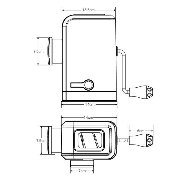 Mini Suction Base Grinder