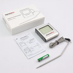 Meat Thermometer With Built-in Clock Timer