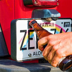 HopStop™ License Plate Bottle Opener