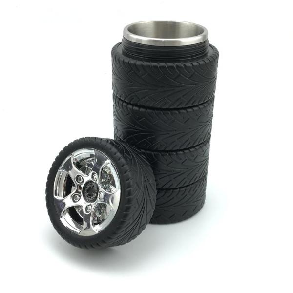 QuirkyFinds™ Tire Style Thermos