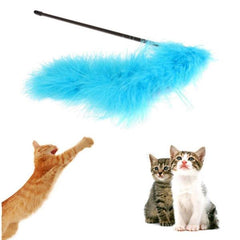 HappyPaws™ Turkey Feather Wand Stick