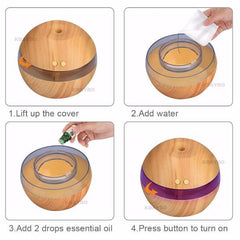 Ultrasonic Aroma Diffuser Humidifier