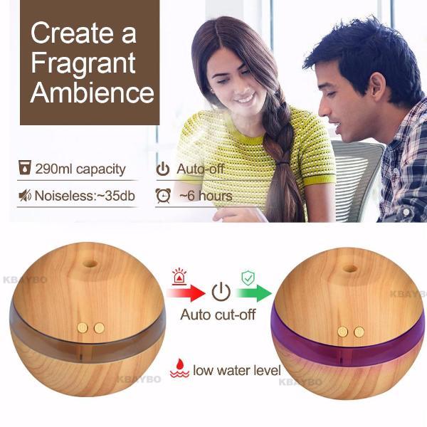 Ultrasonic Aroma Diffuser Humidifier