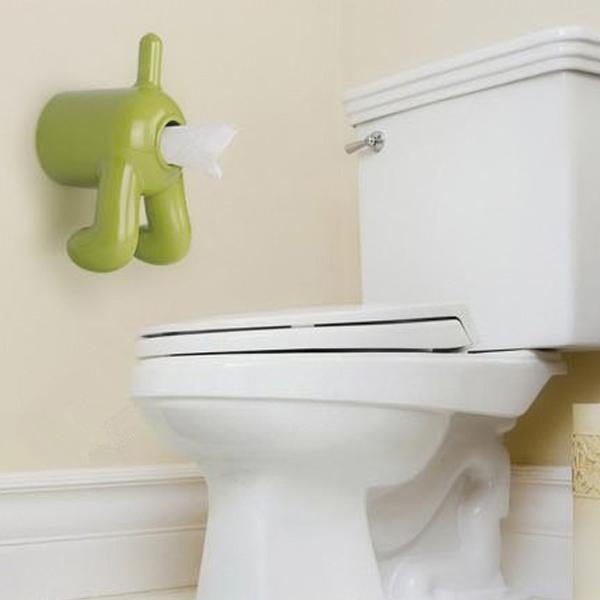 Dog Butt Toilet Paper Dispenser