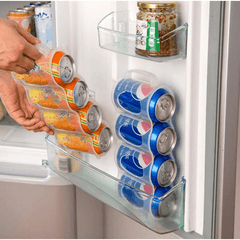 Space-Saving Fridge Can Storage