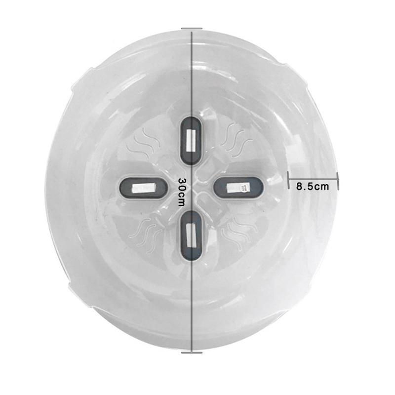 Microwave Magnetic Splatter Hover Cover