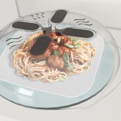 Microwave Magnetic Splatter Hover Cover