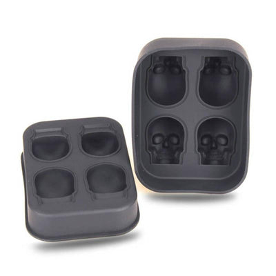 3D Skull Ice Cube Molds