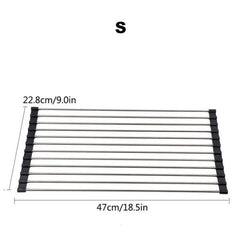 Multifunction Foldable Kitchen Rack