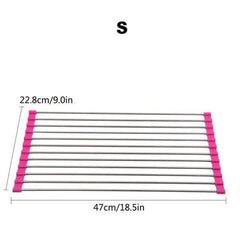 Multifunction Foldable Kitchen Rack