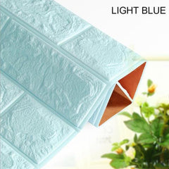 Waterproof Brick Wallpaper