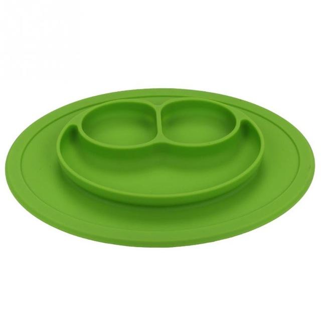 Smiley Silicone Kid Plate